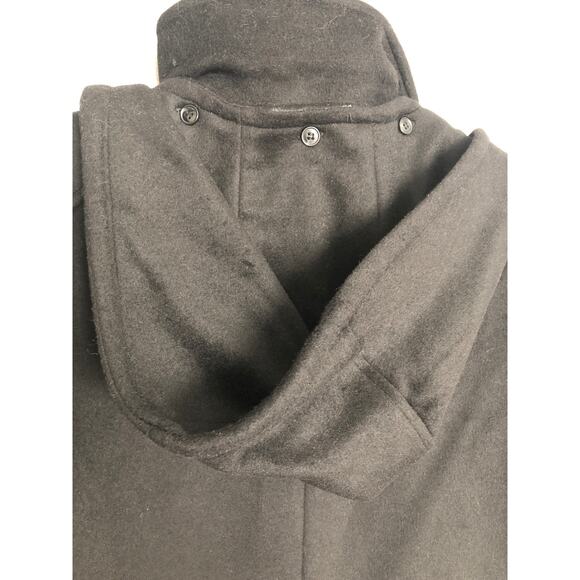 Lauren Ralph Lauren Hooded Coat Women's Size 2 A-line Black NEW - Picture 7 of 10